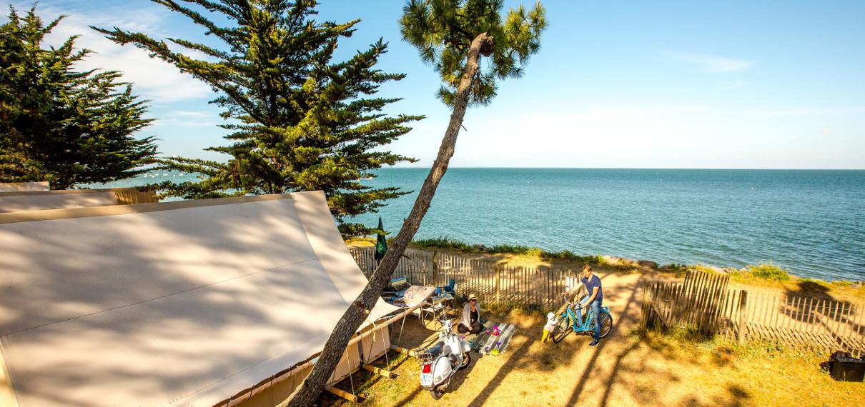 Camping Huttopia Noirmoutier en l'île camping bord de mer vendee