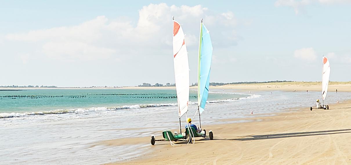 Char a voile Notre Dame de Monts Char a voile Notre Dame de Monts