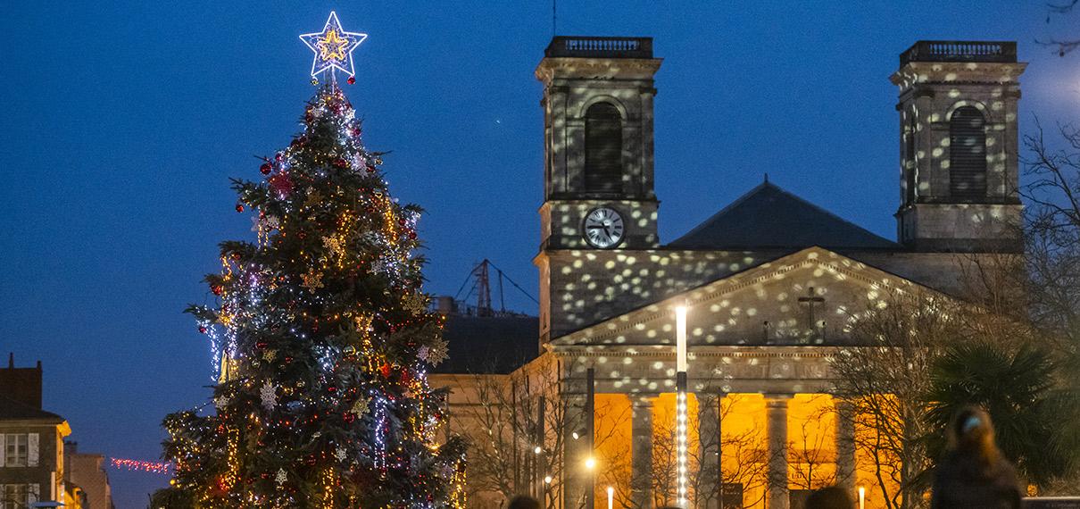 Sapin de Noël de La Roche sur Yon