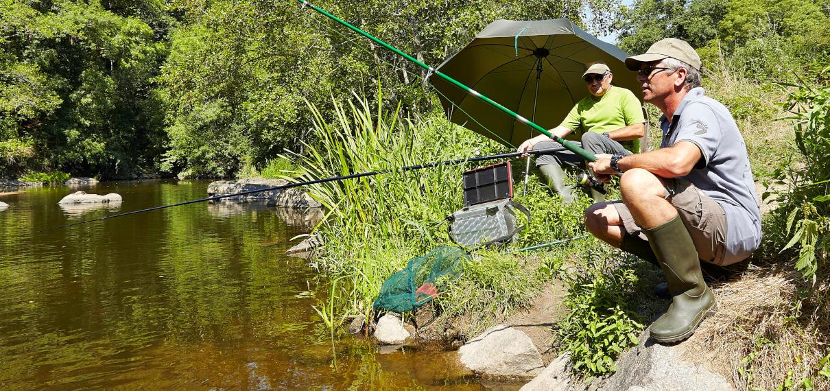 Pêche dans la vallée de l'Yon Pêche dans la vallée de l'Yon