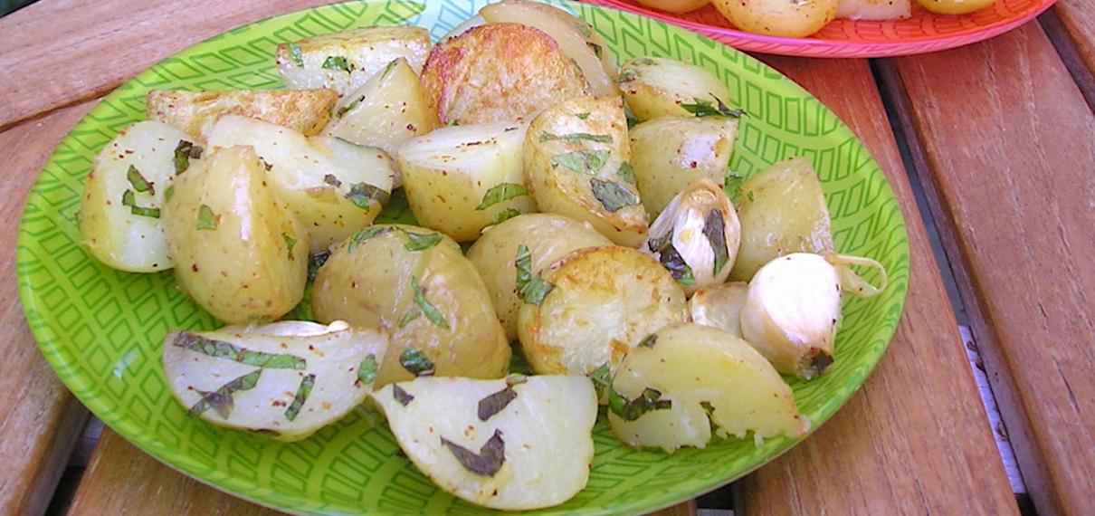 Plat de pomme de terre bonnotte Plat de pomme de terre bonnotte