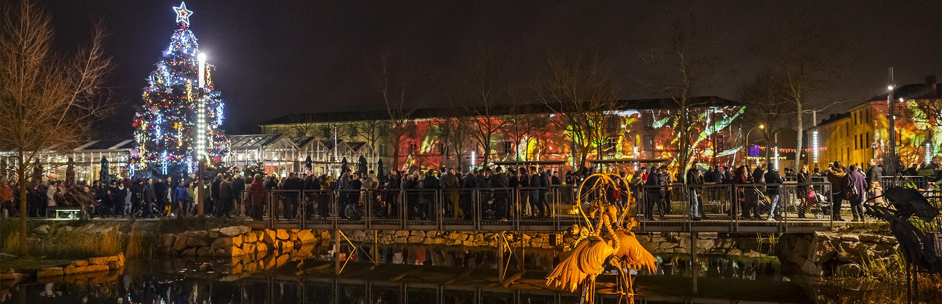 Noël sur la place Napoléon de La Roche sur Yon Noël sur la place Napoléon de La Roche sur Yon