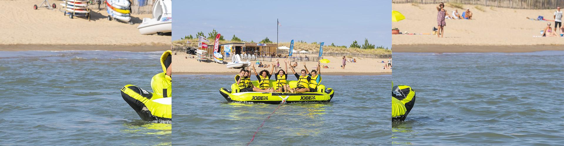 Waterfun en famille à La Tranche sur Mer