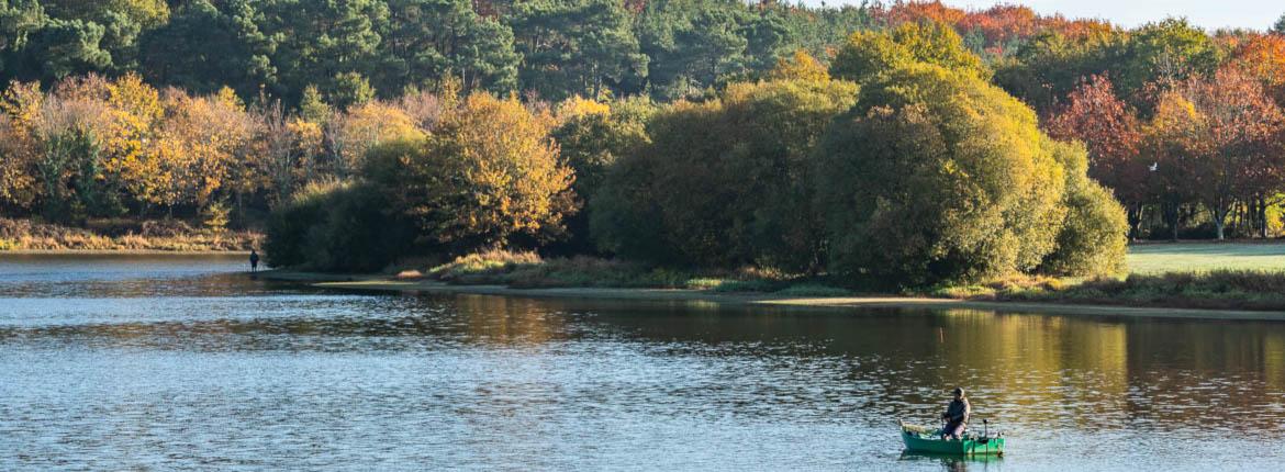Pêche sur le lac du Jaunay Pêche sur le lac du Jaunay