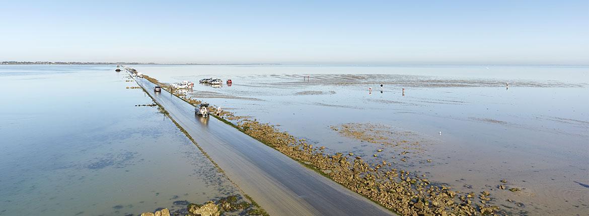Le passage du gois à Noirmoutier Le passage du gois à Noirmoutier
