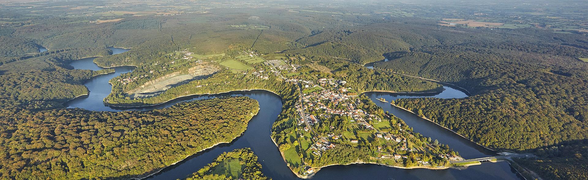 Aerienne de Mervent Aerienne de Mervent