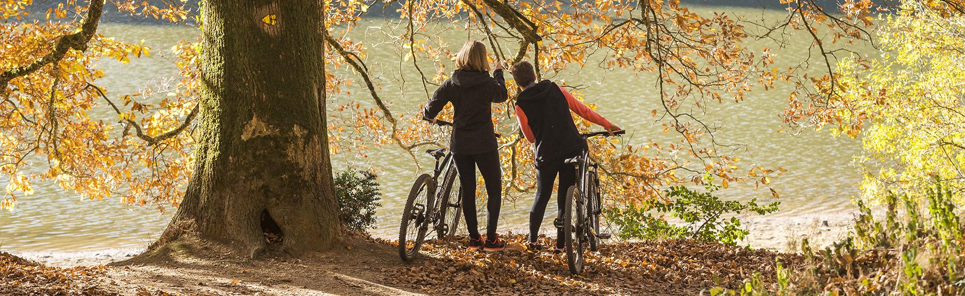 Balade à vélo à Mervent Balade à vélo à Mervent