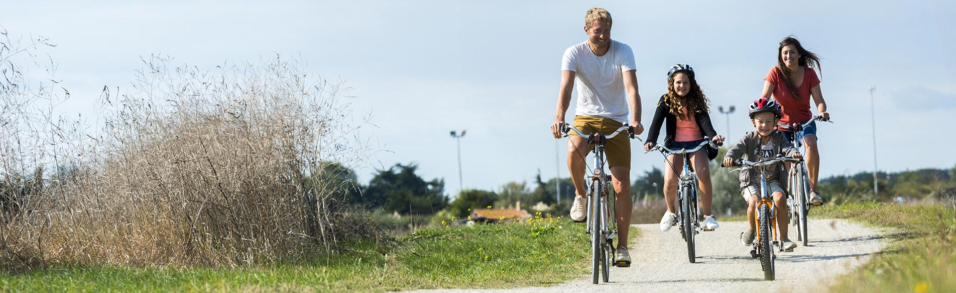 Vélo en famille sur l'Île de Noirmoutier Vélo en famille sur l'Île de Noirmoutier