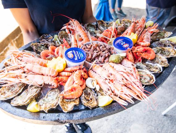 Plateau de fruits de mer Plateau de fruits de mer