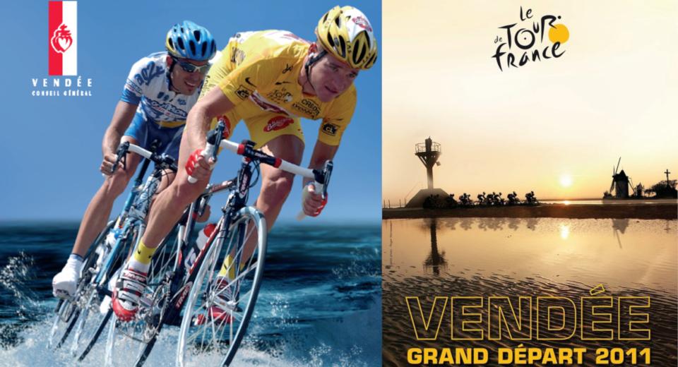 Ancienne affiche du Tour de France 2011 Ancienne affiche du Tour de France 2011