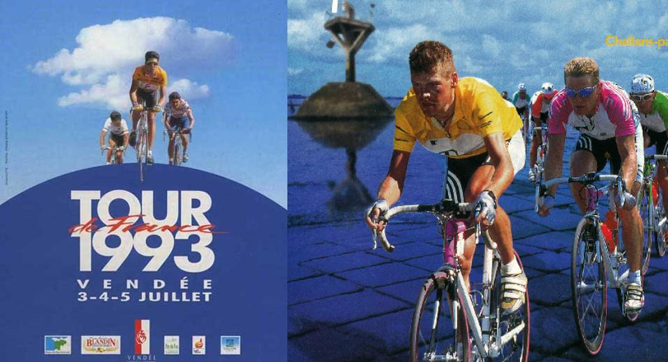 Anciennes affiches du Tour de France 1993 et 1999 Anciennes affiches du Tour de France 1993 et 1999