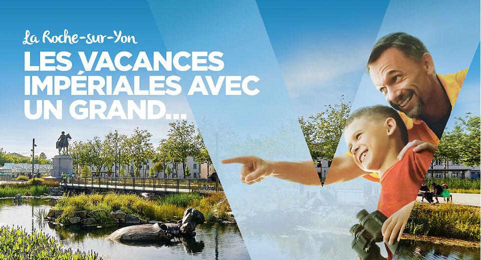 Campagne La Vendée avec un Grand V à La Roche sur Yon Campagne La Vendée avec un Grand V à La Roche sur Yon