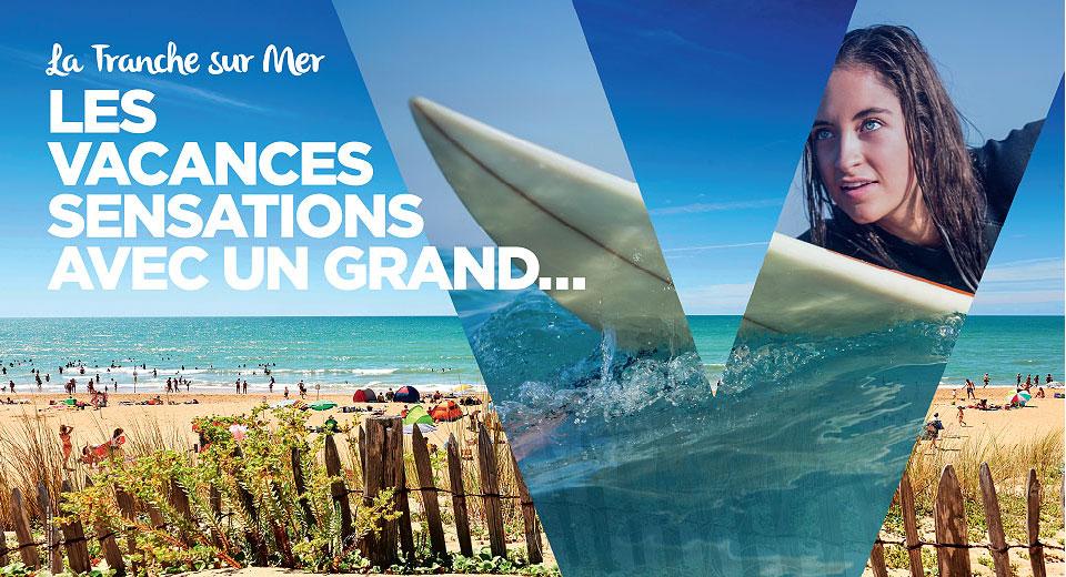 Campagne La Vendée avec un Grand V à La Tranche sur Mer Campagne La Vendée avec un Grand V à La Tranche sur Mer