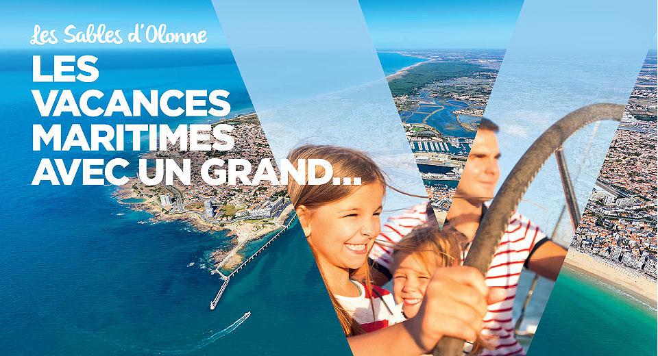 Campagne La Vendée avec un Grand V aux Sables d'Olonne Campagne La Vendée avec un Grand V aux Sables d'Olonne