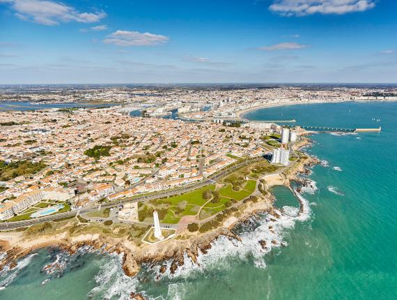 Photo aérienne des Sables d'Olonne Photo aérienne des Sables d'Olonne