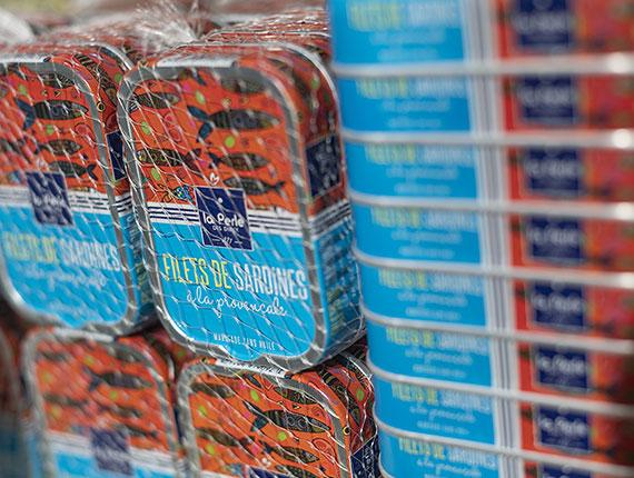 Boites de sardine La Perle des Dieux Boites de sardine La Perle des Dieux