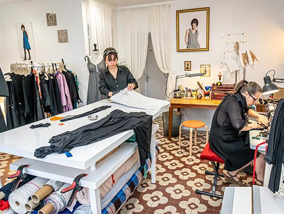 Couturières à l'Île des Artisans à Sallertaine Couturières à l'Île des Artisans à Sallertaine