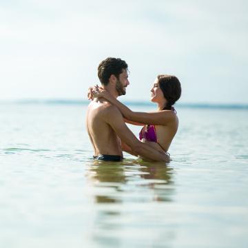 Couple Plage La Faute sur Mer