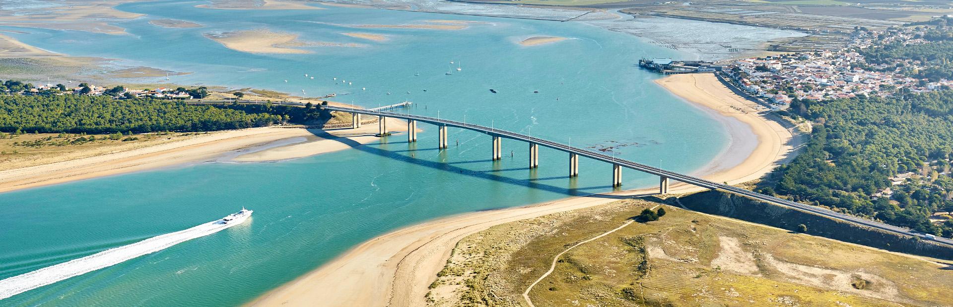 Partez en vacances à l'île de Noirmoutier et ses alentours Pont Noirmoutier
