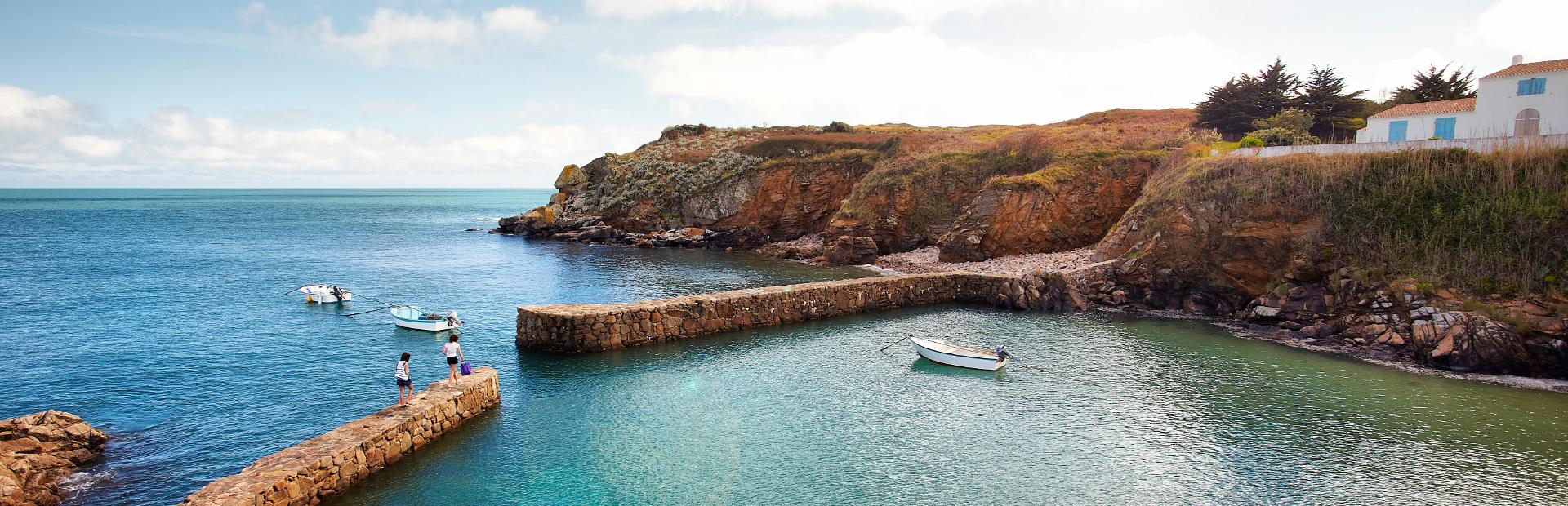 Partez en vacances à l'île d'Yeu Yeu Port des Vieilles