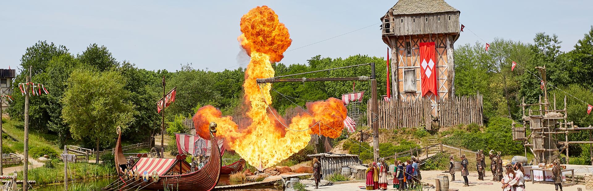 Puy du Fou Les Epesses Les Vikings Bocage Vendéen Vendée Vallée