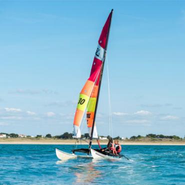 Catamaran sur l'île de Noirmoutier