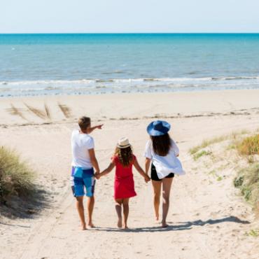 Plage en famille à l'île de Noirmoutier
